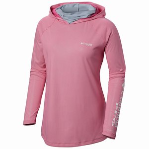 Columbia PFG Tidal Deflector™ Zero Hoodie Dam Rosa (KCIFM4026)